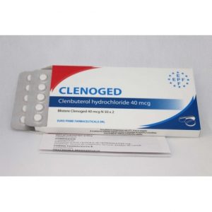 Clenoged (clorhidrato de clenbuterol) 100 pastillas 40 mcg / tab