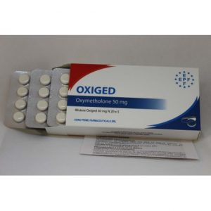 Oxiged (oxymetholonum) 100 pastillas 50 mg / tab