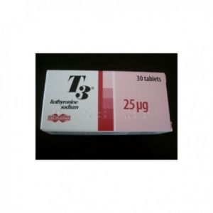 T3 – Liothyronine 30 tabs x 25 mcg – Steroid Pedia | Tienda online de anabolizantes