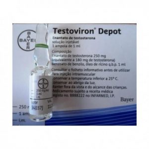 Testoviron Depot – Enantato de testosterona USP 250 mg / 1 ml – Esteroide Pedia | Tienda online de anabolizantes