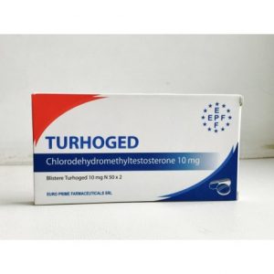 Turhoged (chlordehydromethyltestosteronum) 100 pastillas 10 mg / tab