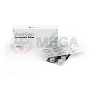 AnaGen – Anti Estrógeno Arimidex 0.5 mg / tableta – Caja de 30 tabletas – MyoGen