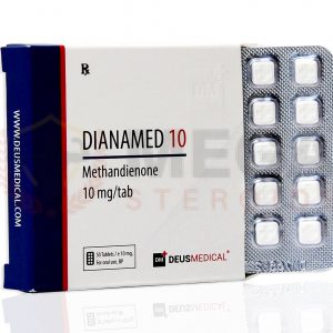 DIANAMED 10 (metandienona) – 50 tabletas de 10 mg – DEUS-MEDICAL