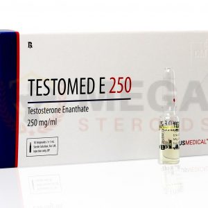 TESTOMED E 250 (Enantato de testosterona) – 10 amperios de 1ml – DEUS-MEDICAL