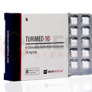 TURIMED 10 (Turinabol) – 50 tabletas de 10 mg – DEUS-MEDICAL
