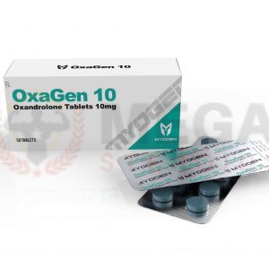 OxaGen 10 – Anavar 10 mg / tableta – Caja de 50 tabletas – MyoGen