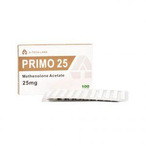 PRIMO 25 Acetato de metenolona 25mg / tab 100tabs – A-TECH LABS