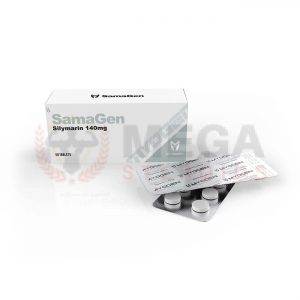 Samagen – Protección hepática 140 mg / tableta – Caja de 50 tabletas – MyoGen