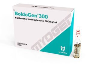 BoldoGen 300 (boldenona) – 300 mg / ml – 5 amperios de 1 ml – MyoGen
