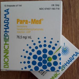 Para-Med trembolona hexahidrobencilcarbonato Bioniche Pharma