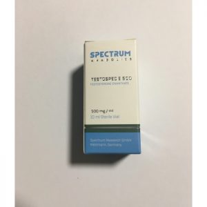 Testospec 500 Testosterona Enanthate Spectrum Anabolics