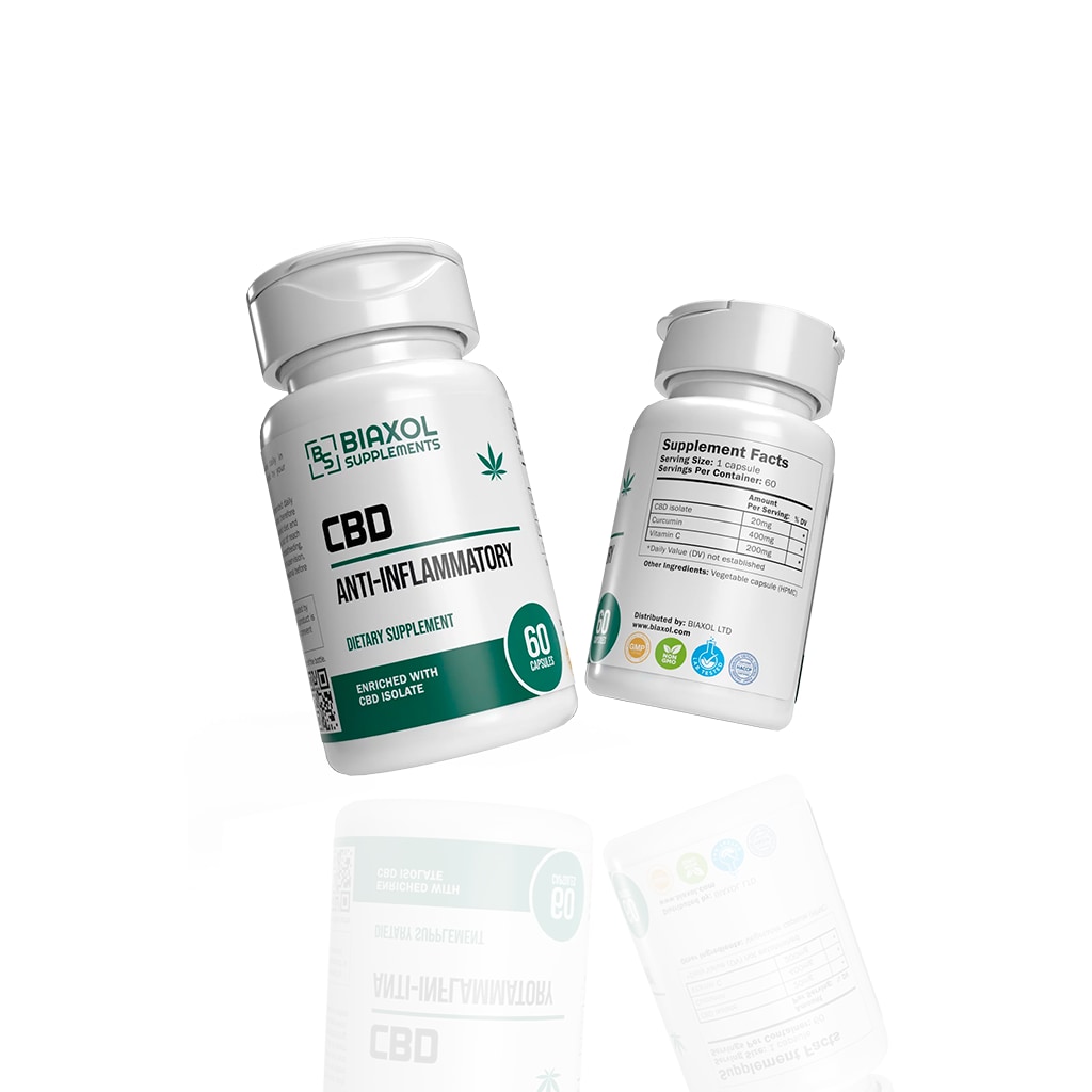 CBD (60 capsules) Biaxol Supplements