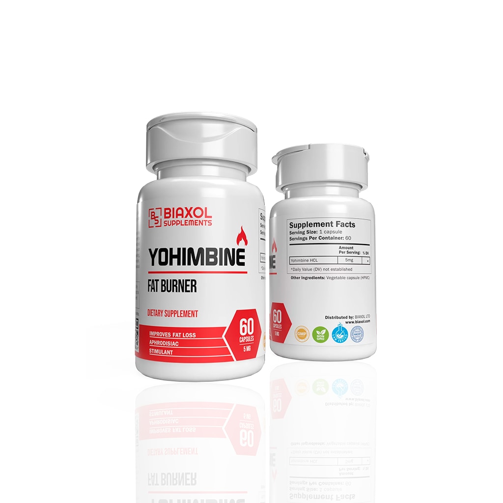 Yohimbine 5 mg Biaxol Supplements