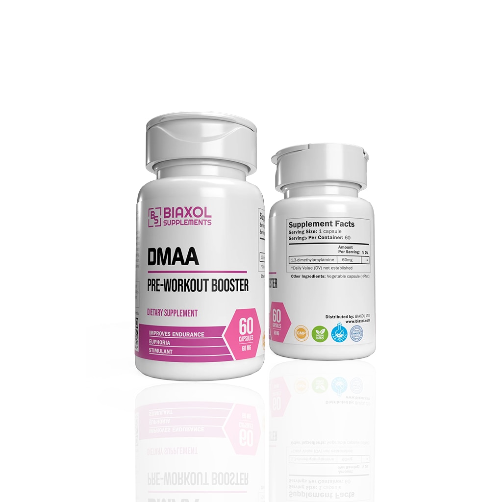 DMAA 60 mg Biaxol Supplements