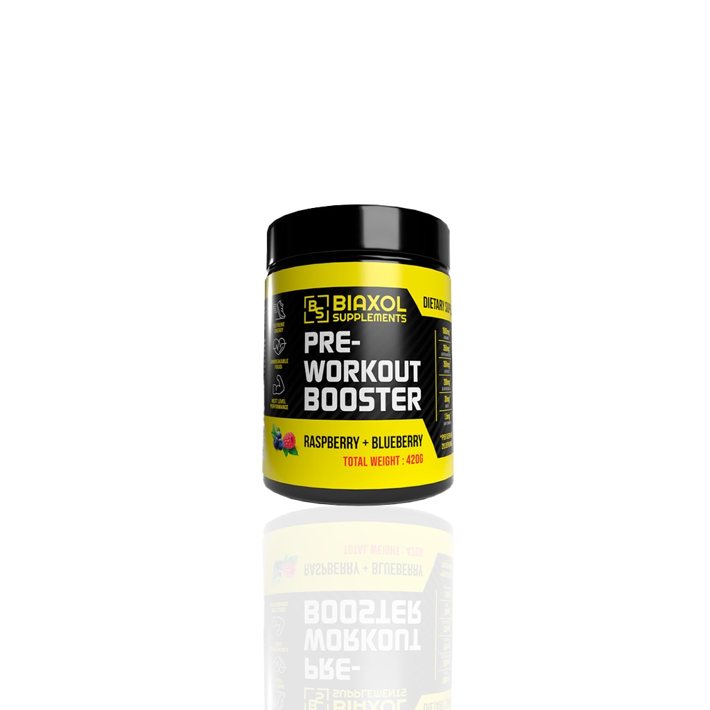 Pre-Workout Booster Powder 420 g Biaxol Supplements