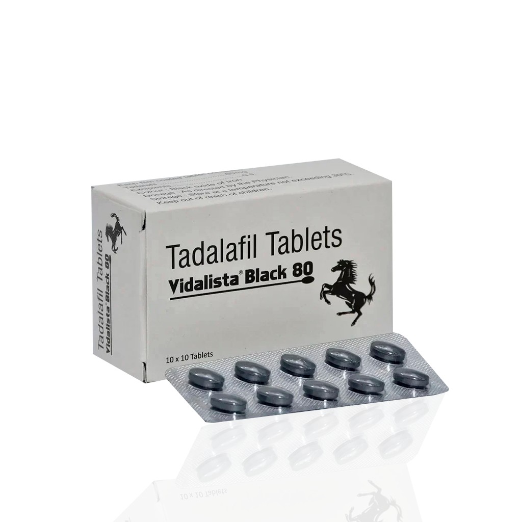 Vidalista Black 80 mg Centurion Laboratories