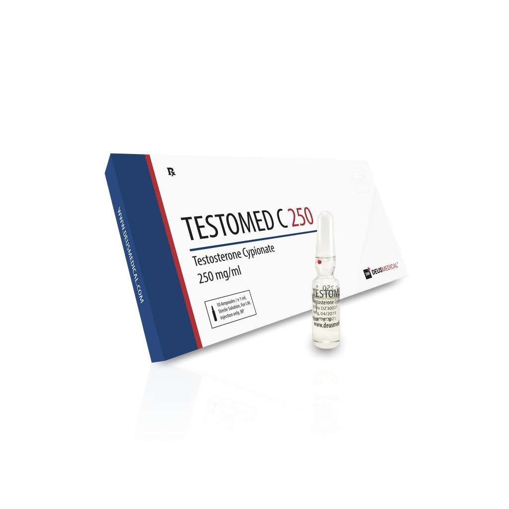 TESTOMED C 250 (Testosterone Cypionate) 250 mg Deus Medical