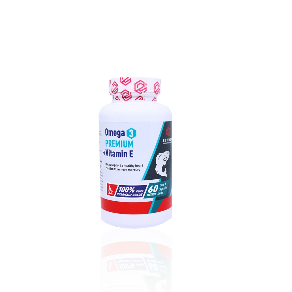 Omega 3 + Vitamin E Elbrus Pharmaceuticals