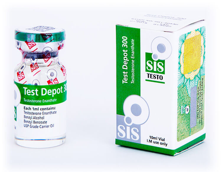 Test Depot 300 vial de 10ml 300mg – SIS LABS