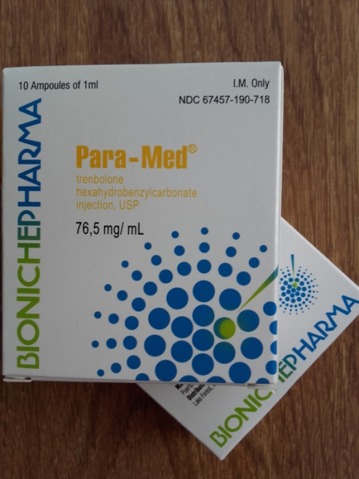 Para-Med trembolona hexahidrobencilcarbonato Bioniche Pharma