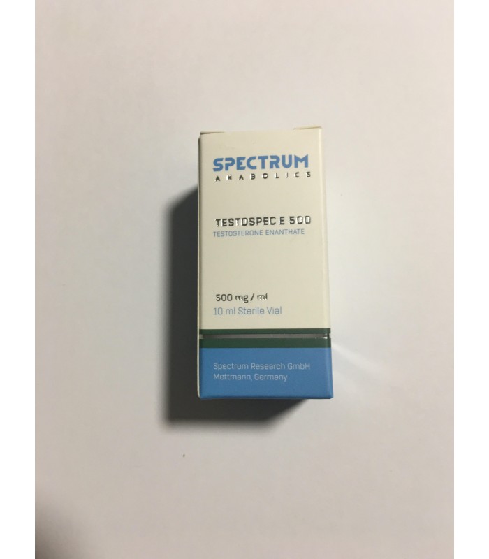 Testospec 500 Testosterona Enanthate Spectrum Anabolics