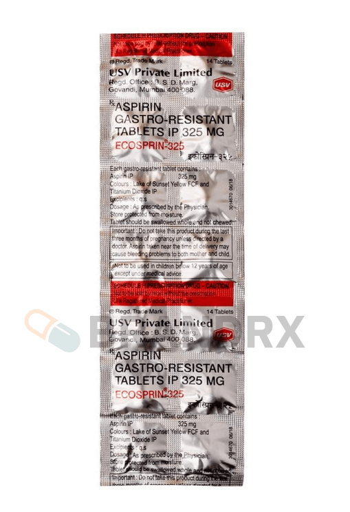 Ecosprin Delayed Release 325 mg USV Private Ltd.