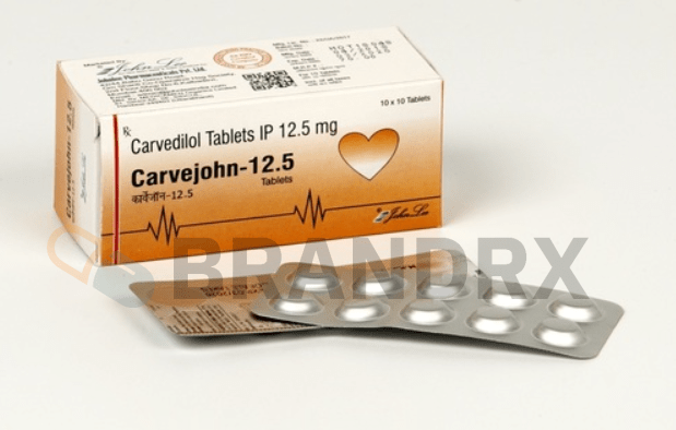 Carvejohn 12.5 mg Johnlee Pharmaceuticals