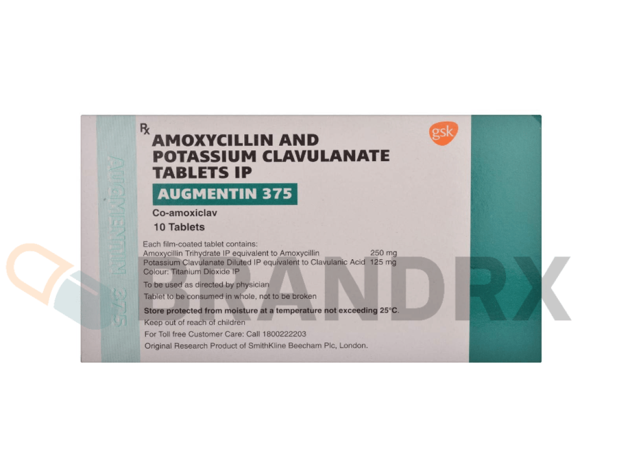 Augmentin 375 mg Glaxosmithkline