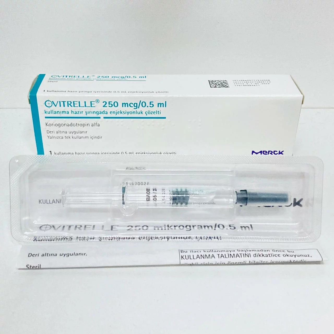 Ovitrrelle (pre-filled syringe) 250 mcg (6500 IU) (int) Merckgroup
