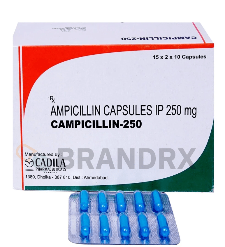Campicillin 250 mg Cadila Pharmaceuticals Ltd.