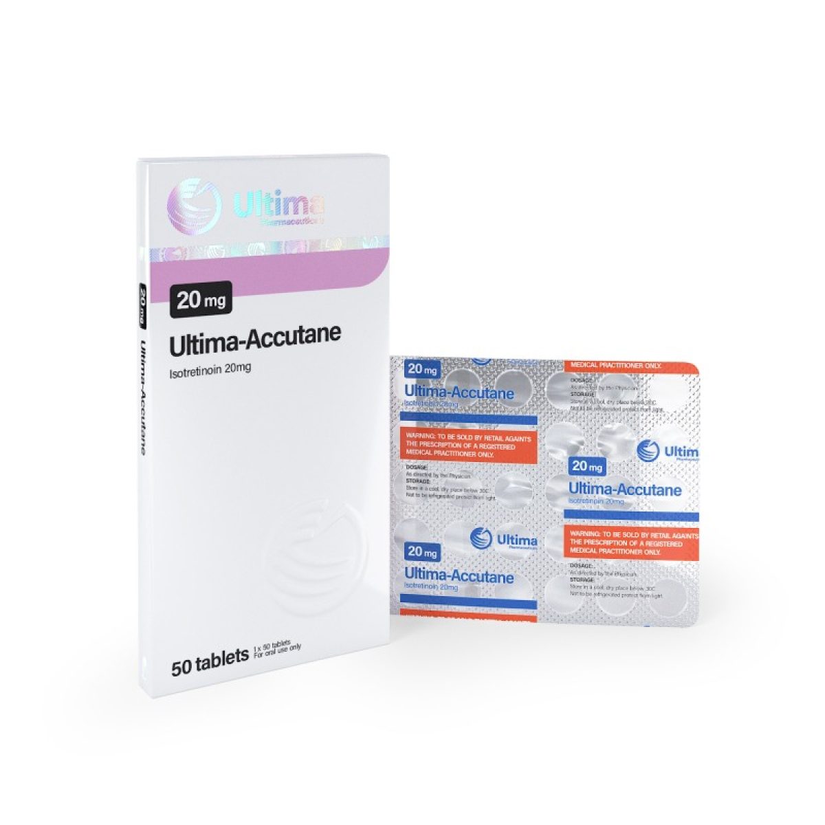 Ultima-Accutane 20 Mg Ultima Pharmaceuticals