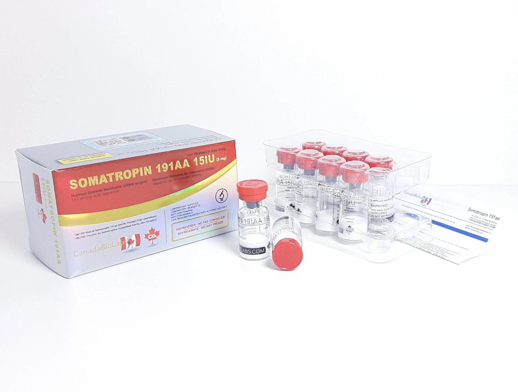 SOMATROPIN 191aa 15IU (USA) CanadaBioLabs