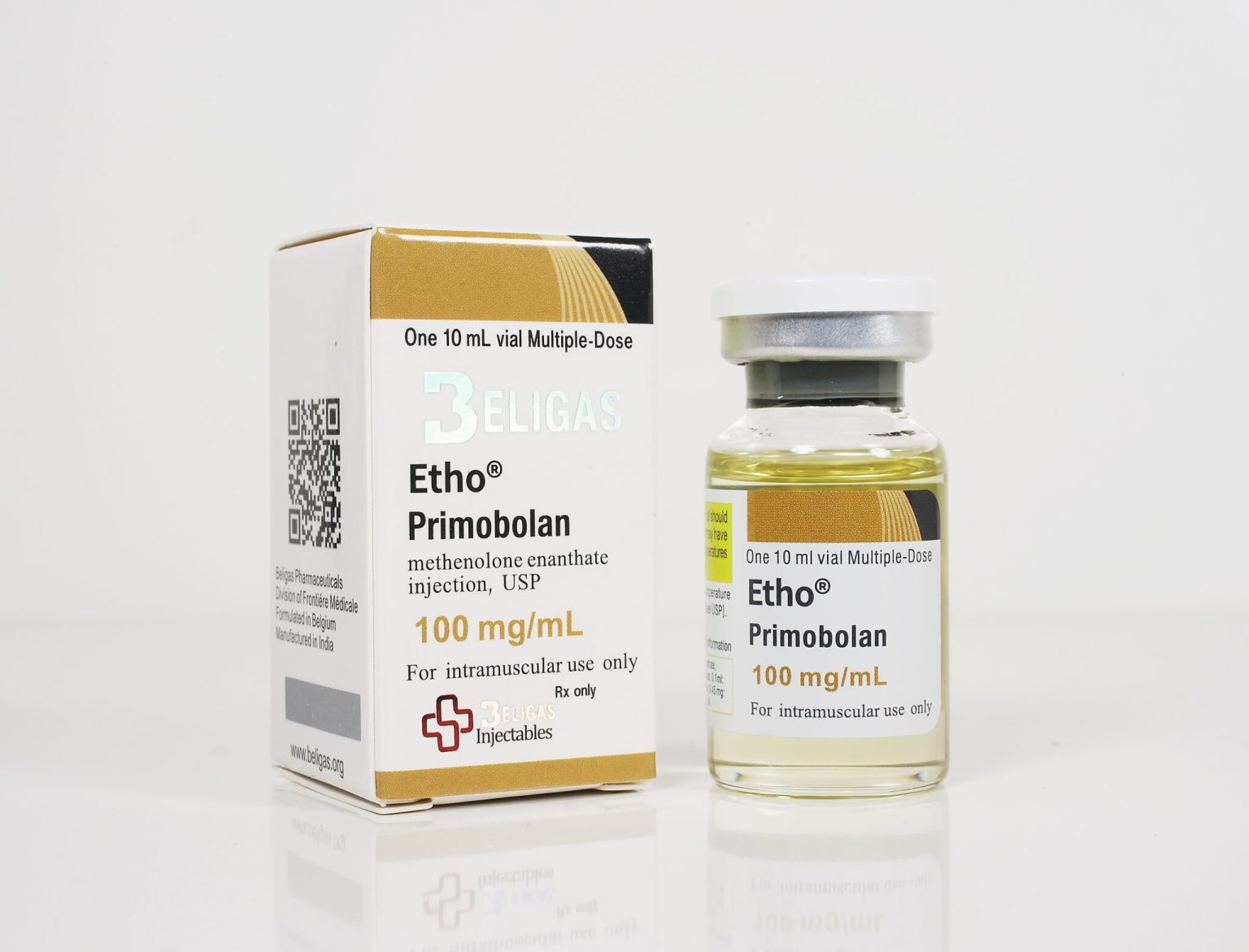 Beligas Pharma Etho Primobolan E-100 Methenolone Enanthate-100 Beligas