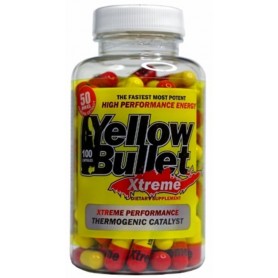 Yellow Bullet extreme 100cps – Hard Rock Supplements 100cps HardRock Supplements