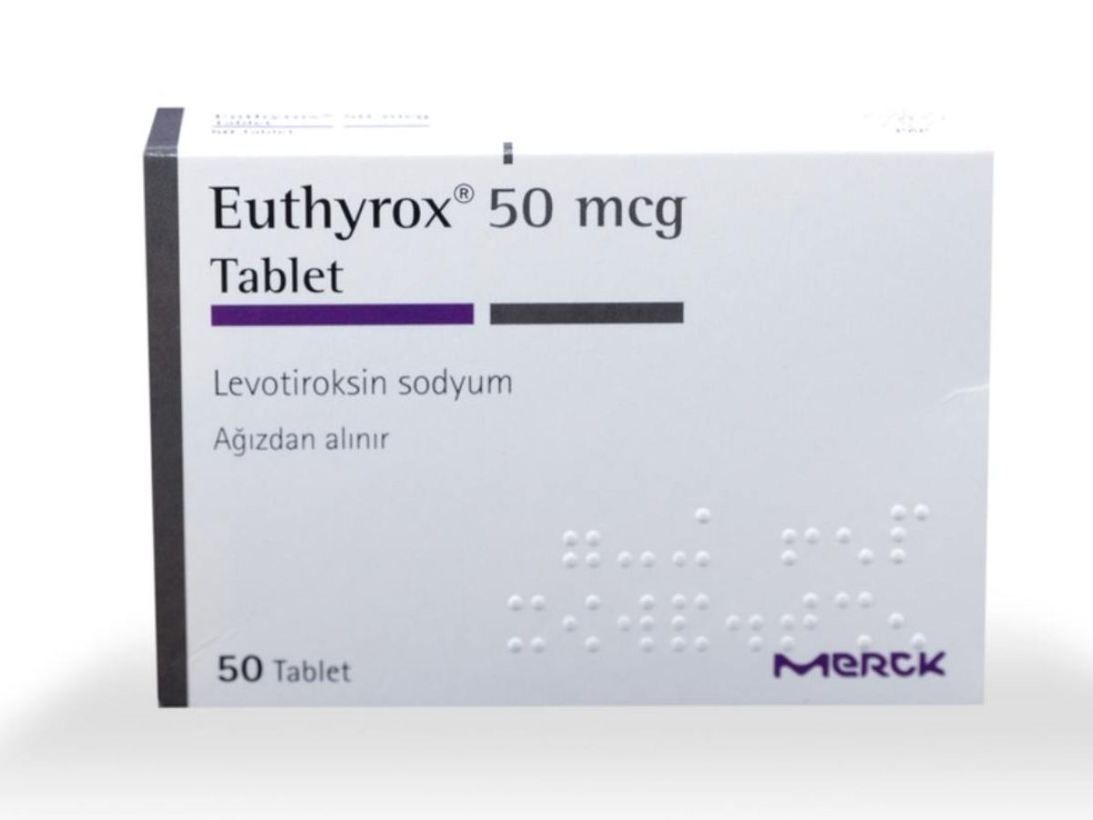 EUTHUROX (LEVOTIROKSIN) 50 MCG 50 TAB MERCK Merck