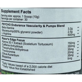 Edge of Insanity Exploding Muscle Pumps 300g Psycho pharma