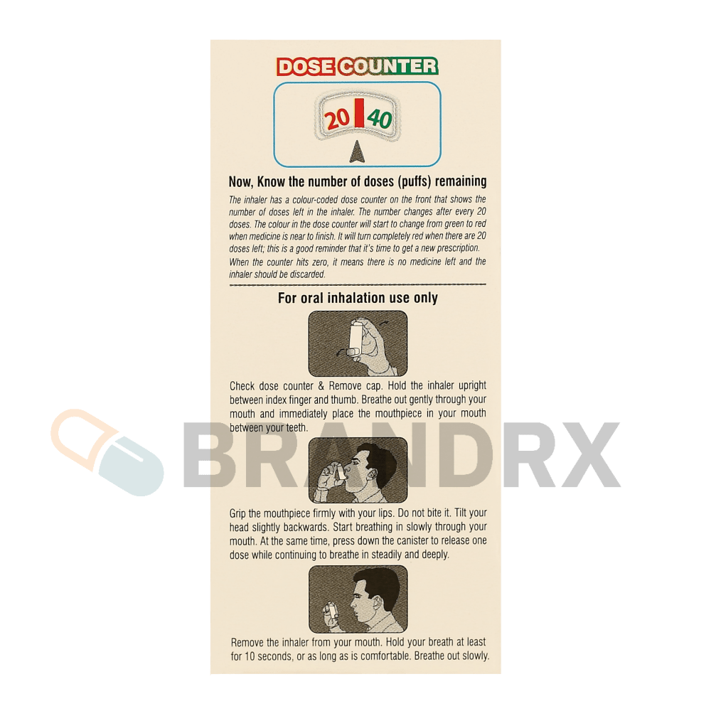 Formonide Inhaler 120 MD 200 mcg Cadila Pharmaceuticals Ltd.