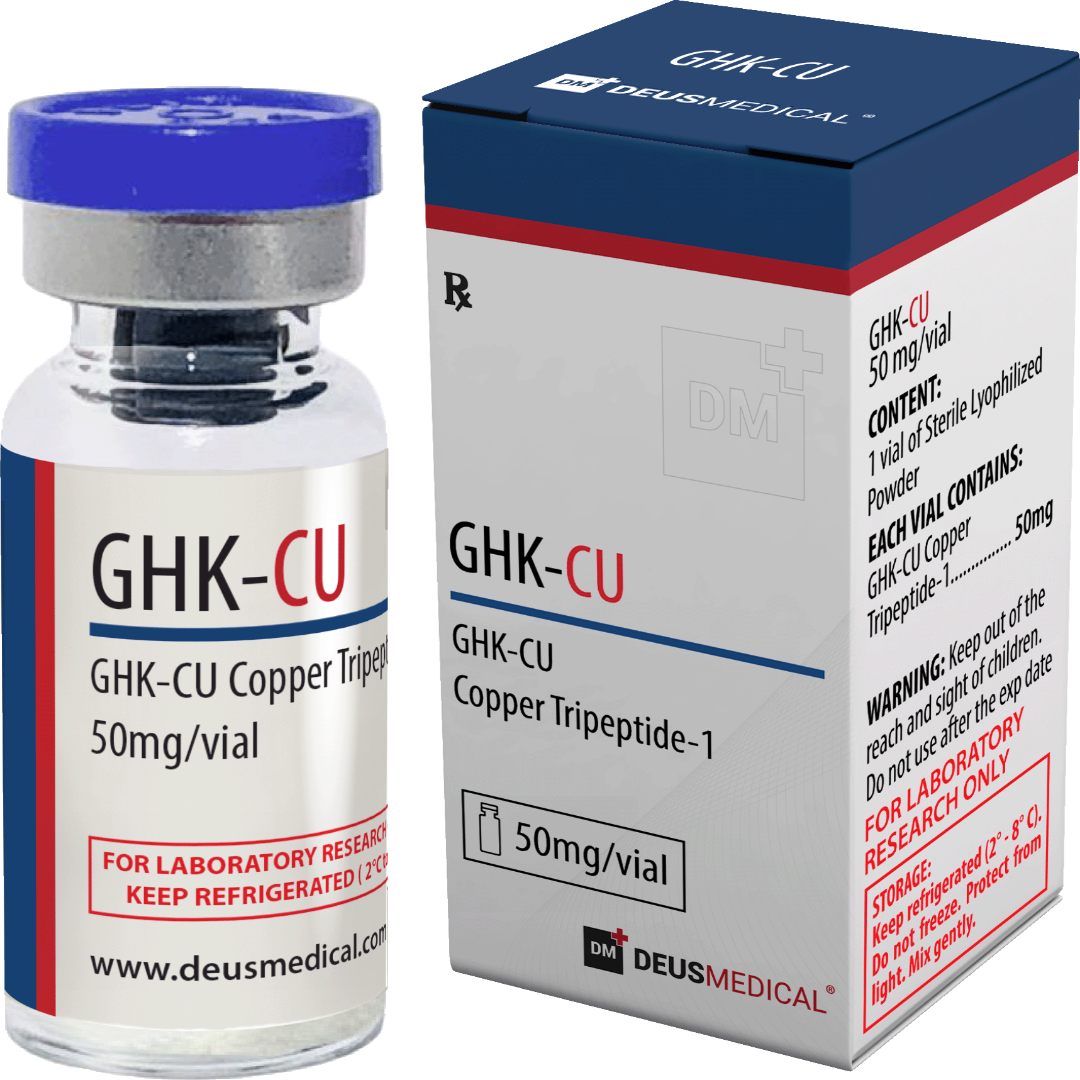 PEPTIDES GHK-CU (GHK-CU Copper Tripeptide-1) EN FLACON Deus Medical
